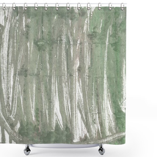 Personality  Spanish Gray Abstract Watercolor Background Shower Curtains