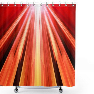 Personality  Light Effect Background Shower Curtains