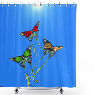 Personality  Kites Shower Curtains