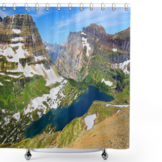 Personality  Hidden Lake Glacier National Park Shower Curtains