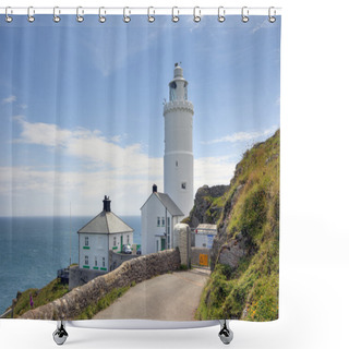 Personality  Start Point Lighthouse Shower Curtains