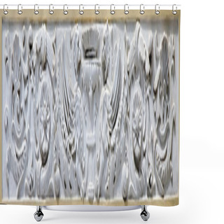 Personality  Bas-relief In Feodosia Shower Curtains