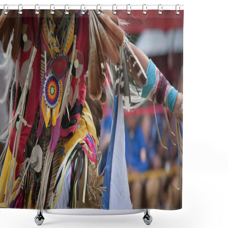 Personality  Native American Dancer Shower Curtains