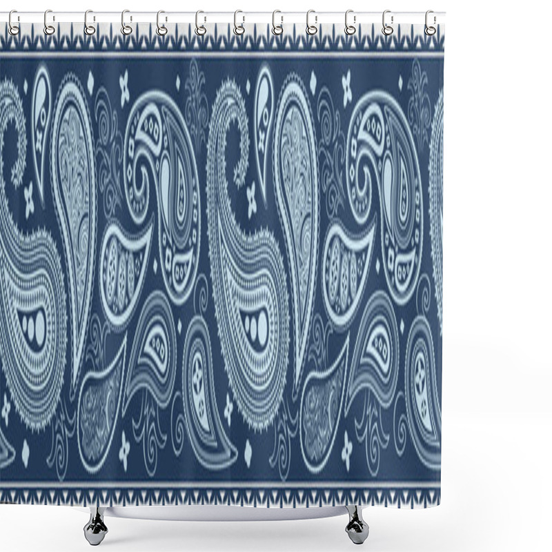 Personality  Paisley shower curtains
