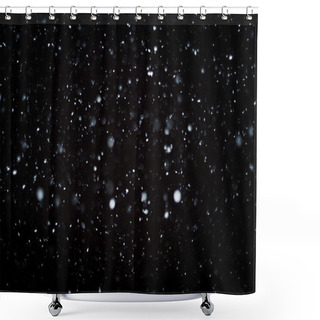 Personality  Snow Bokeh Texture Shower Curtains