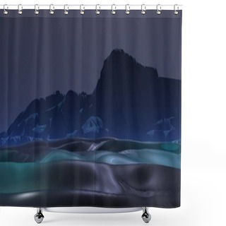 Personality  Scenic View Of Beautiful Nature Landscape  Shower Curtains