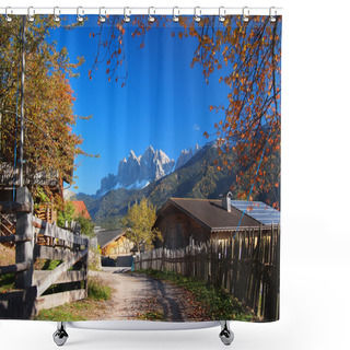 Personality  Autumn In South Tyrol Shower Curtains