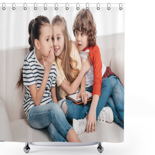 Personality  Friends Sharing Secrets Shower Curtains