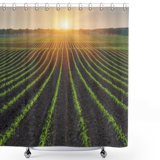 Personality  Rural Landscape Shower Curtains