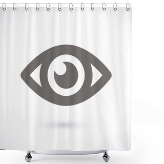 Personality  Eye Icon Shower Curtains