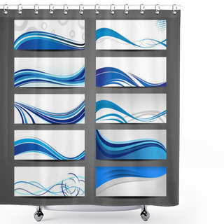 Personality  Abstract Creative Header Set Shower Curtains