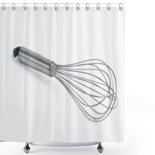 Personality  Stainless Steel Whisk Shower Curtains