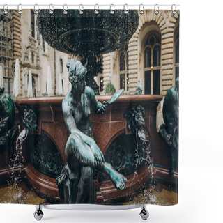 Personality  Hygieia Fountain Shower Curtains
