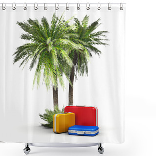 Personality  Travel, Vacations And Tourism Concept Shower Curtains