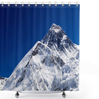 Personality  Mount Everest Summit Shower Curtains