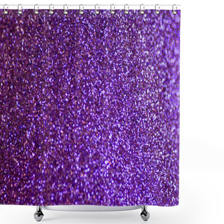 Personality  Christmas Glitter Texture Shower Curtains