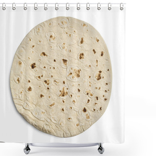 Personality  Tortilla Wrap Bread. Shower Curtains