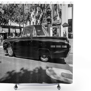 Personality  Personal Luxury Car Ford Thunderbird (third Generation). Shower Curtains