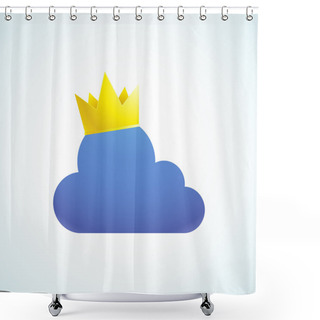 Personality  King Cloud Shower Curtains