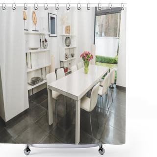 Personality  Dining Room Shower Curtains