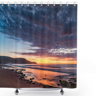 Personality  Daybreak Seascape From Killcare Beach On The Central Coast, NSW, Australia. Shower Curtains