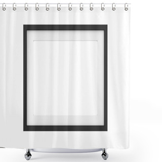 Personality  Picture Frame Shower Curtains