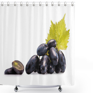 Personality  Cluster Of Fresh Grapes Shower Curtains
