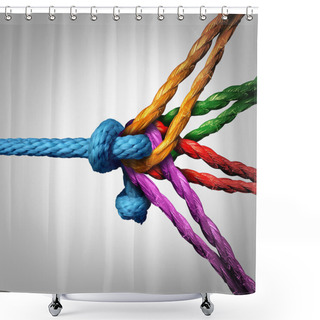 Personality  Road Danger Concept Shower Curtains