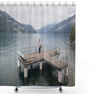 Personality  Switzerland Shower Curtains