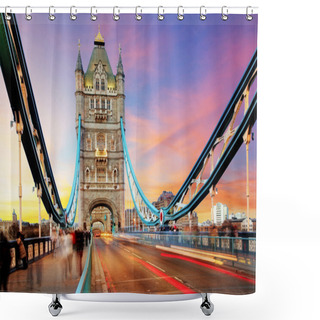Personality  Tower Bridge - London Shower Curtains