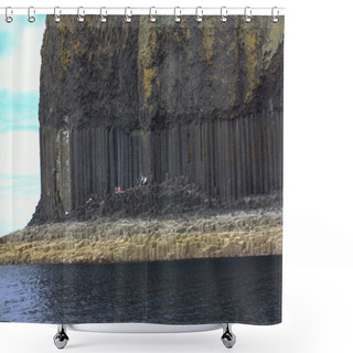 Personality  Staffa, An Island Of The Inner Hebrides In Argyll And Bute, Scotland Shower Curtains