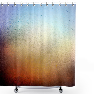 Personality  Grunge Splatter Paint Background Shower Curtains