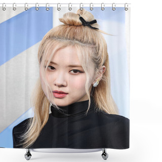 Personality  Rose (Roseanne Park) Of BLACKPINK Arrives At The 2022 MTV Video Music Awards Held At The Prudential Center On August 28, 2022 In Newark, New Jersey, United States.  Shower Curtains