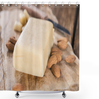 Personality  Marzipan With Almonds (close-up Shot) Shower Curtains