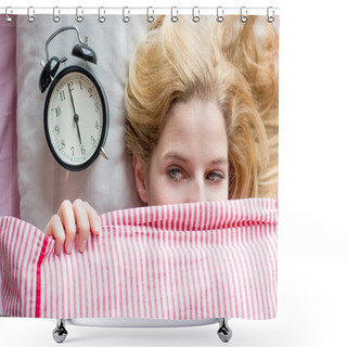 Personality  Time To Wake Up Shower Curtains