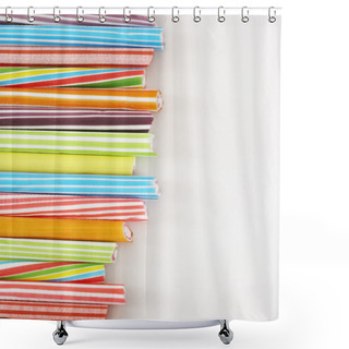 Personality  Rock Candy Sticks Shower Curtains