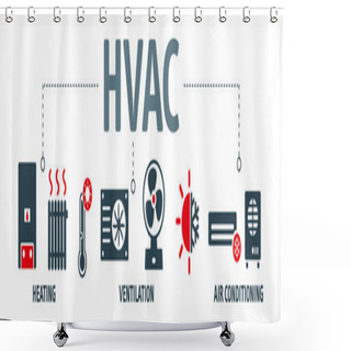 Personality  HVAC - Heating, Ventilation, And Air Conditioning Is The Use Of Various Technologies To Control The Temperature, Humidity, And Purity Of The Air In An Enclosed Space Shower Curtains