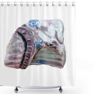 Personality  Frozen Meat Shower Curtains