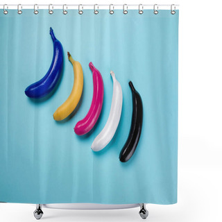 Personality  Colorful Bananas Collection   Shower Curtains