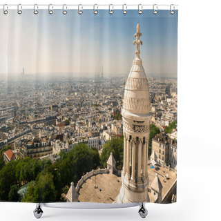 Personality  View Of Paris From The Sacre Coeur Shower Curtains