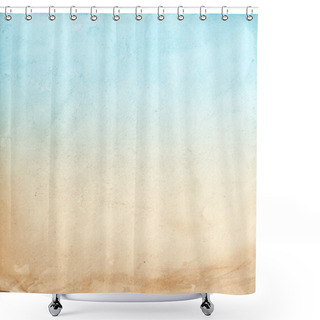 Personality  Aged Paper Shower Curtains