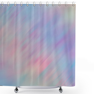 Personality  Abstract Smudge Background In Satin Colors Shower Curtains
