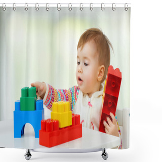 Personality  Beauty Child Shower Curtains