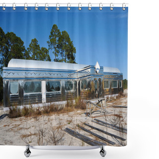 Personality  Retro Diner Shower Curtains
