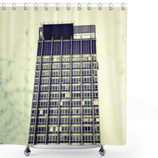 Personality  Building In Sao Paulo Shower Curtains