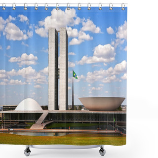 Personality  Brasilia District Federal Brasila Shower Curtains