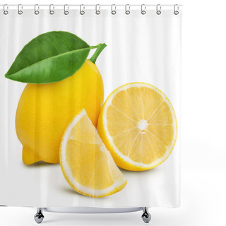 Personality  Lemon Shower Curtains