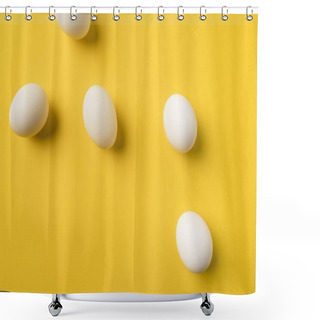 Personality  Eggs Shower Curtains