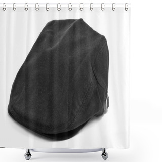 Personality  Flat Cap Shower Curtains