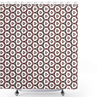 Personality  Abstract Texture | Multicolored Weave Pattern | Retro Checkered Background | Geometric Plaid Illustration For Wallpaper Postcards Fabric Garment Gift Wrapping Paper Graphic Or Creative Concept Design Shower Curtains